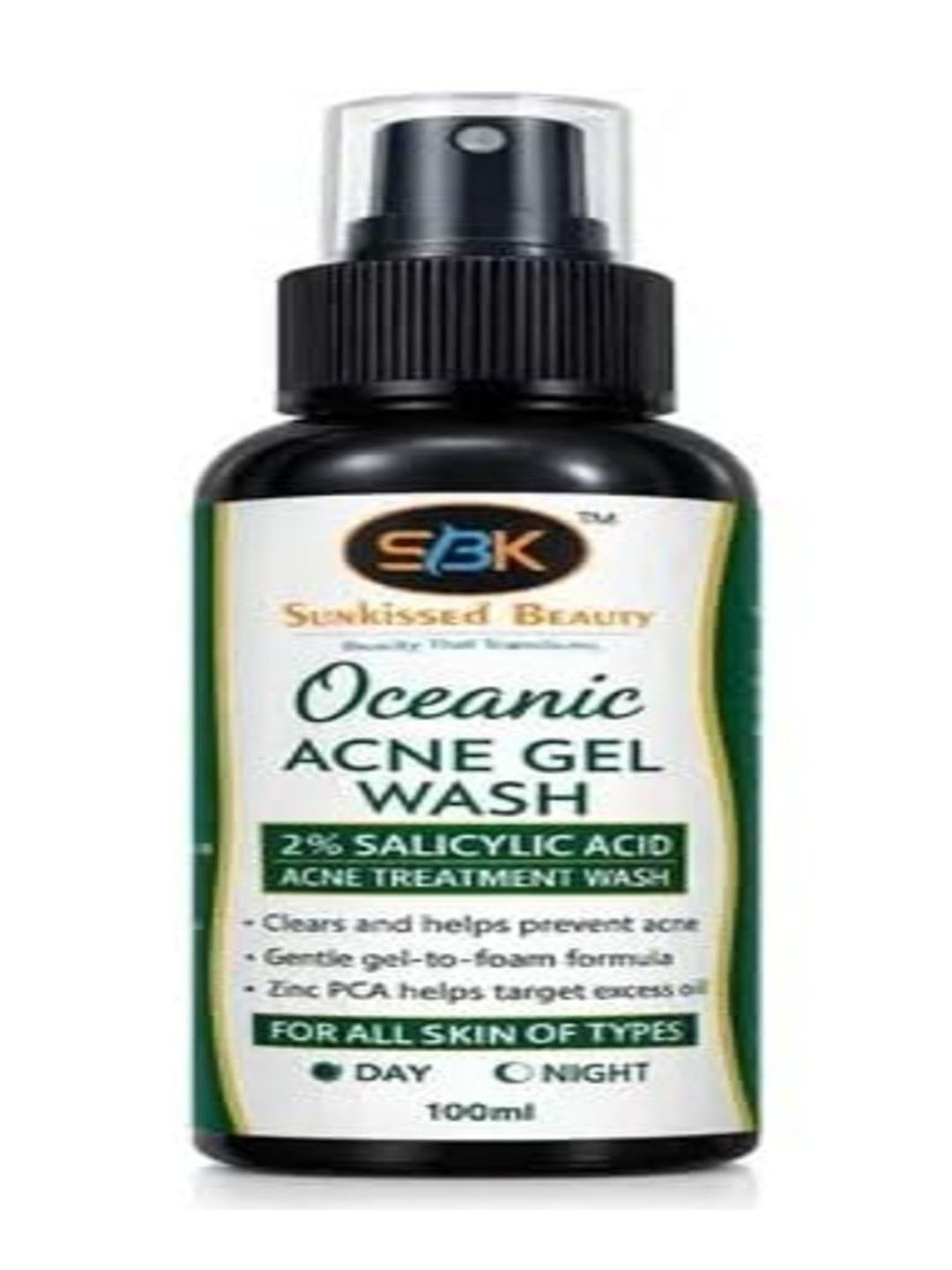 Sun kissed beauty Set Of 3 Salicylic Acid Oceanic Acne Gel Wash - 100 ml Each-image-37