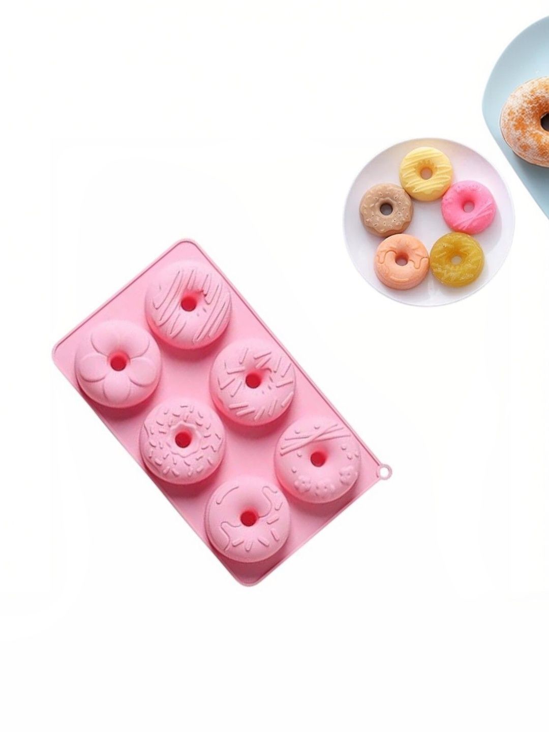 glamaxy Pink Silicone Baking Moulds-image-24