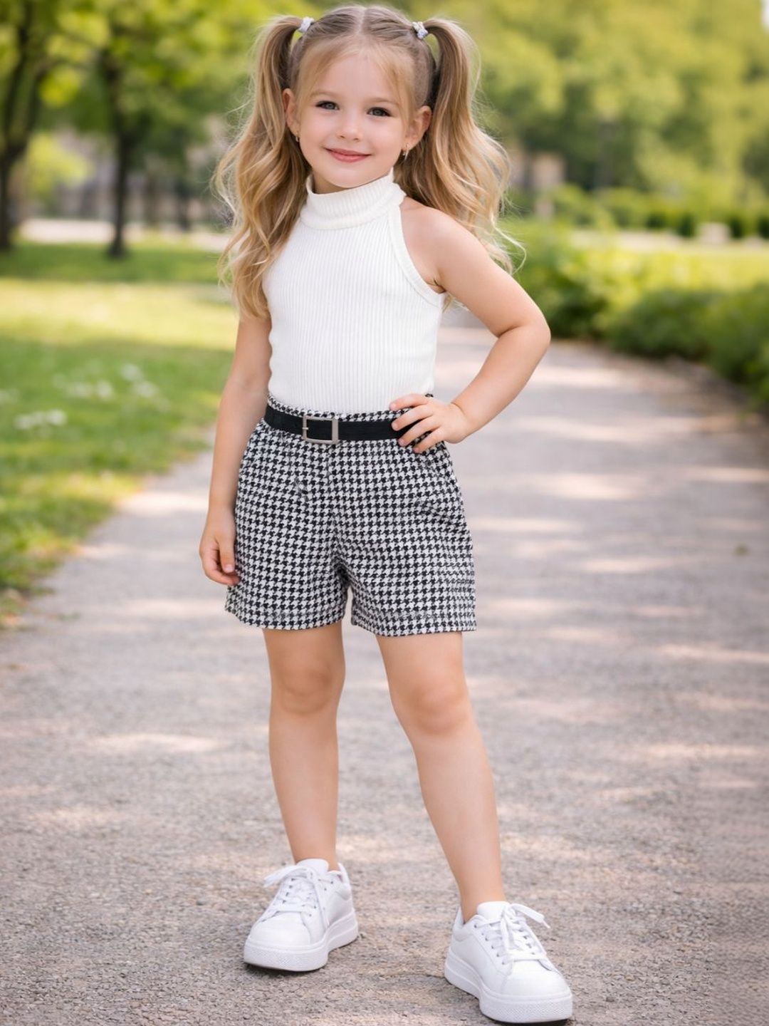 RAMIAAZ Girls Top with Shorts-image-10