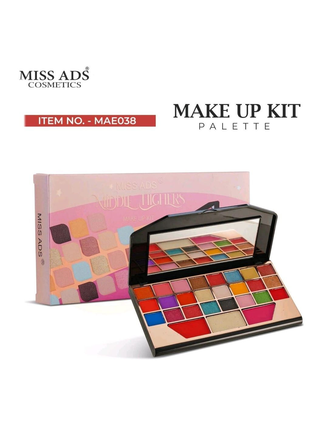 MISS ADS 27 Shades Eyeshadow Pallet- 22 g - MAE038-picture-15
