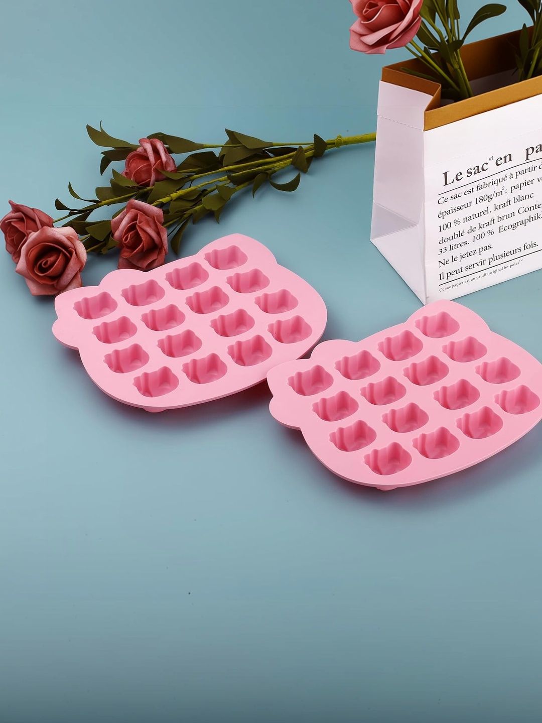 glamaxy Pink Silicone Baking Moulds-image-16