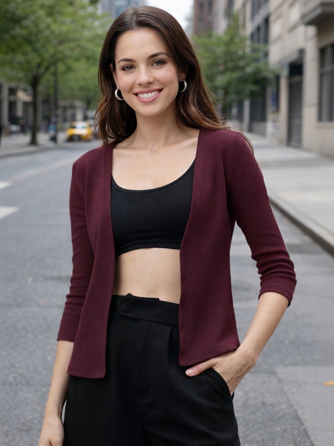 UnaOne Women Crop Shrug-picture-32