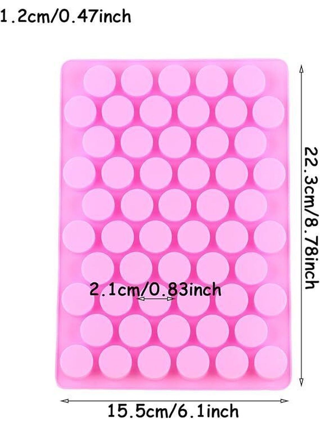 glamaxy Pink Silicone Baking Moulds-picture-1