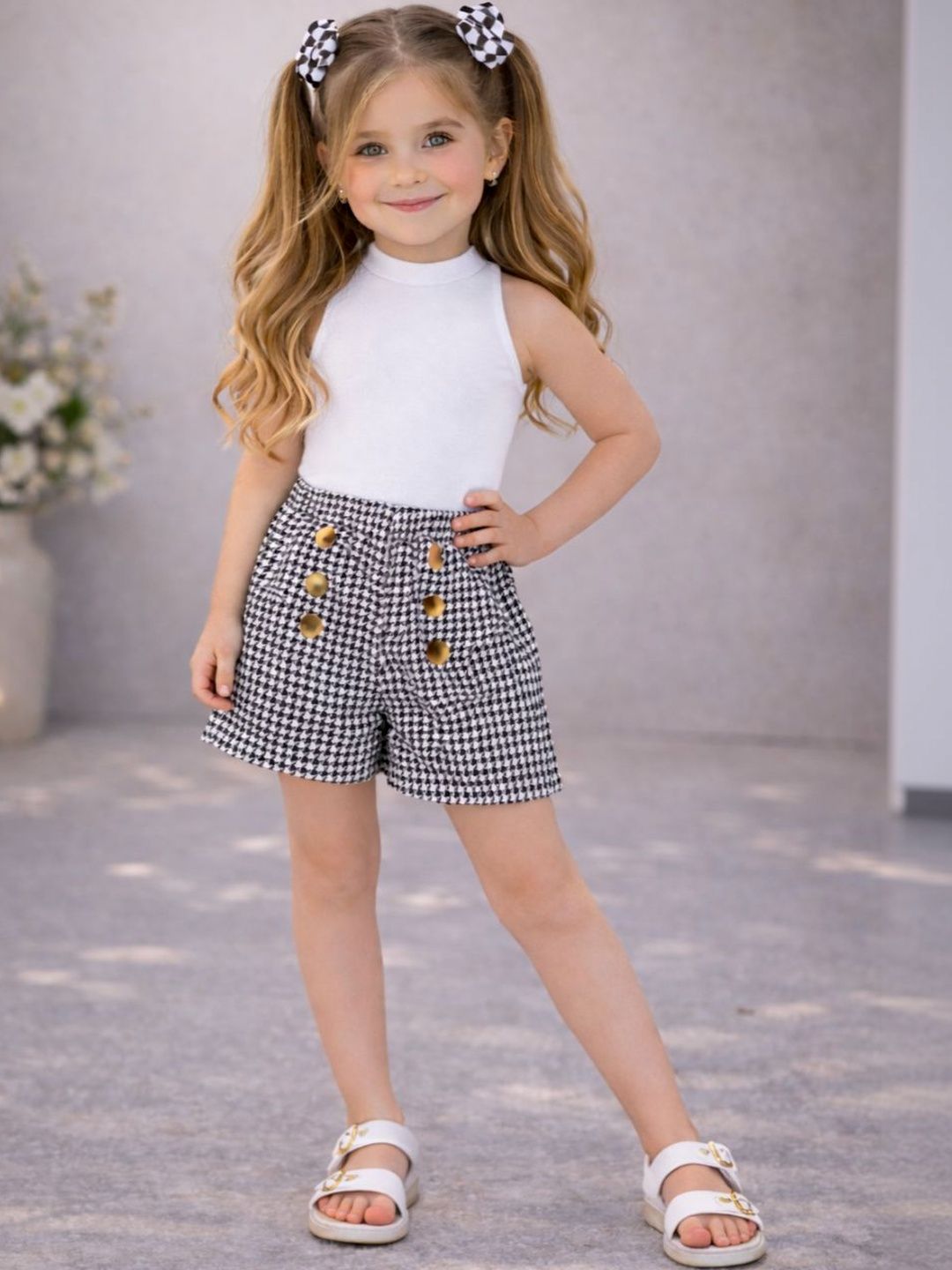 RAMIAAZ Girls Top with Shorts-picture-37