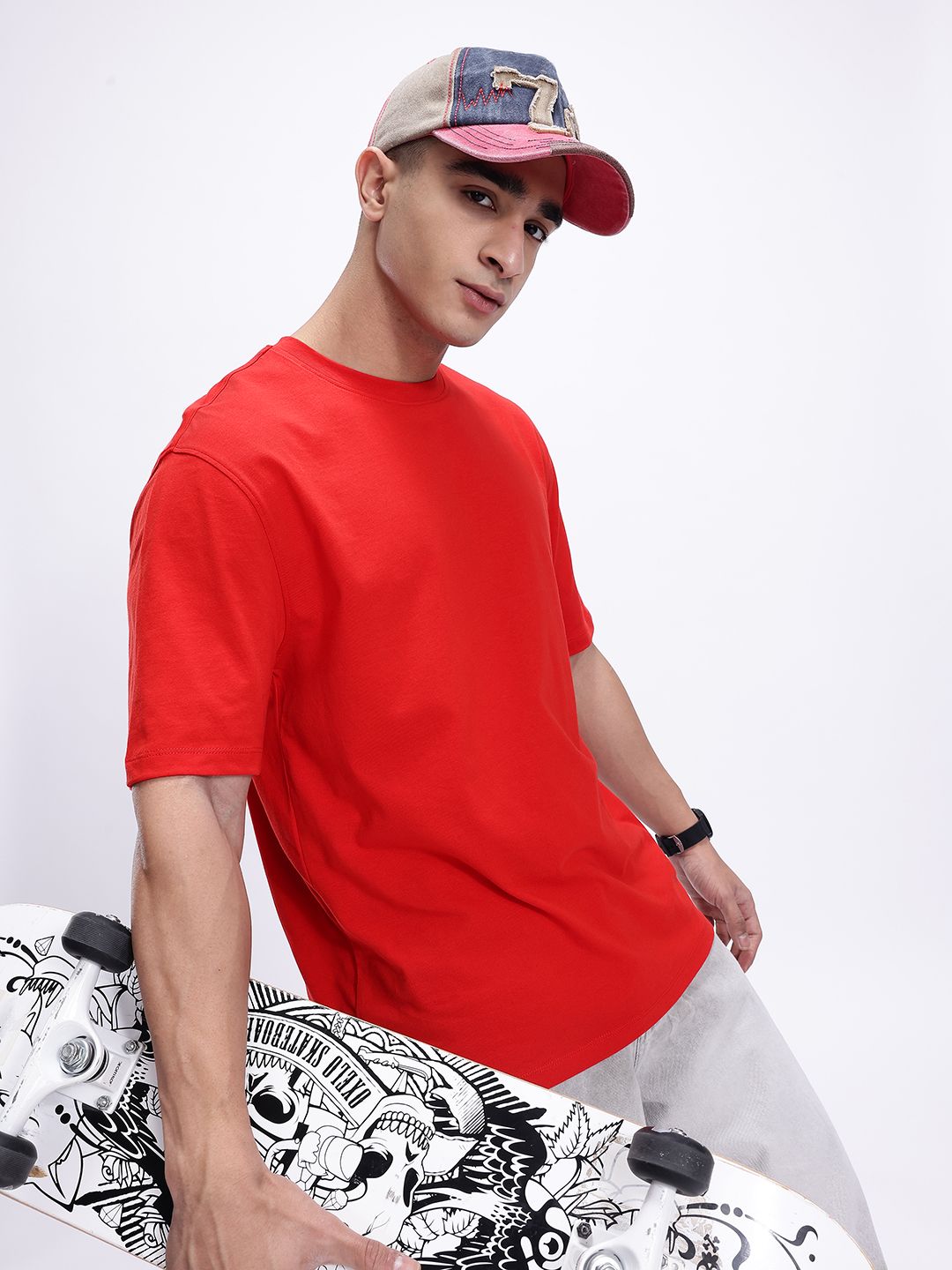 Kook N Keech Drop-Shoulder Sleeves Pure Cotton T-shirt-picture-23