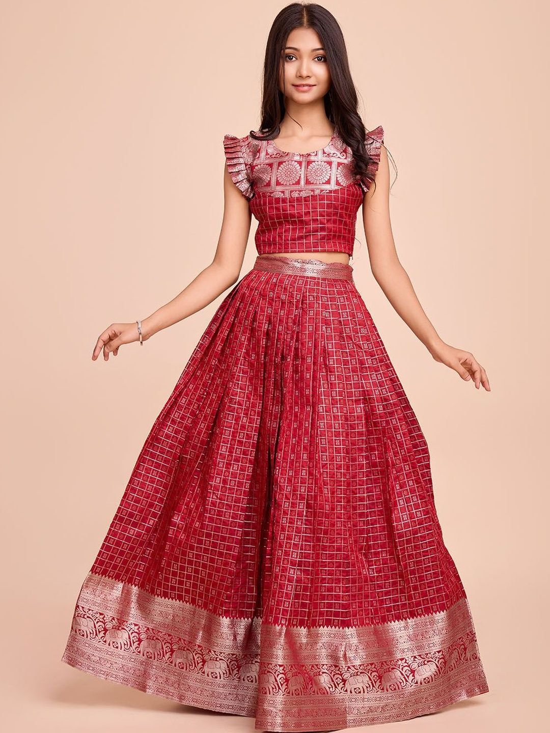 KALINI Girls Ready to Wear Lehenga &-picture-19