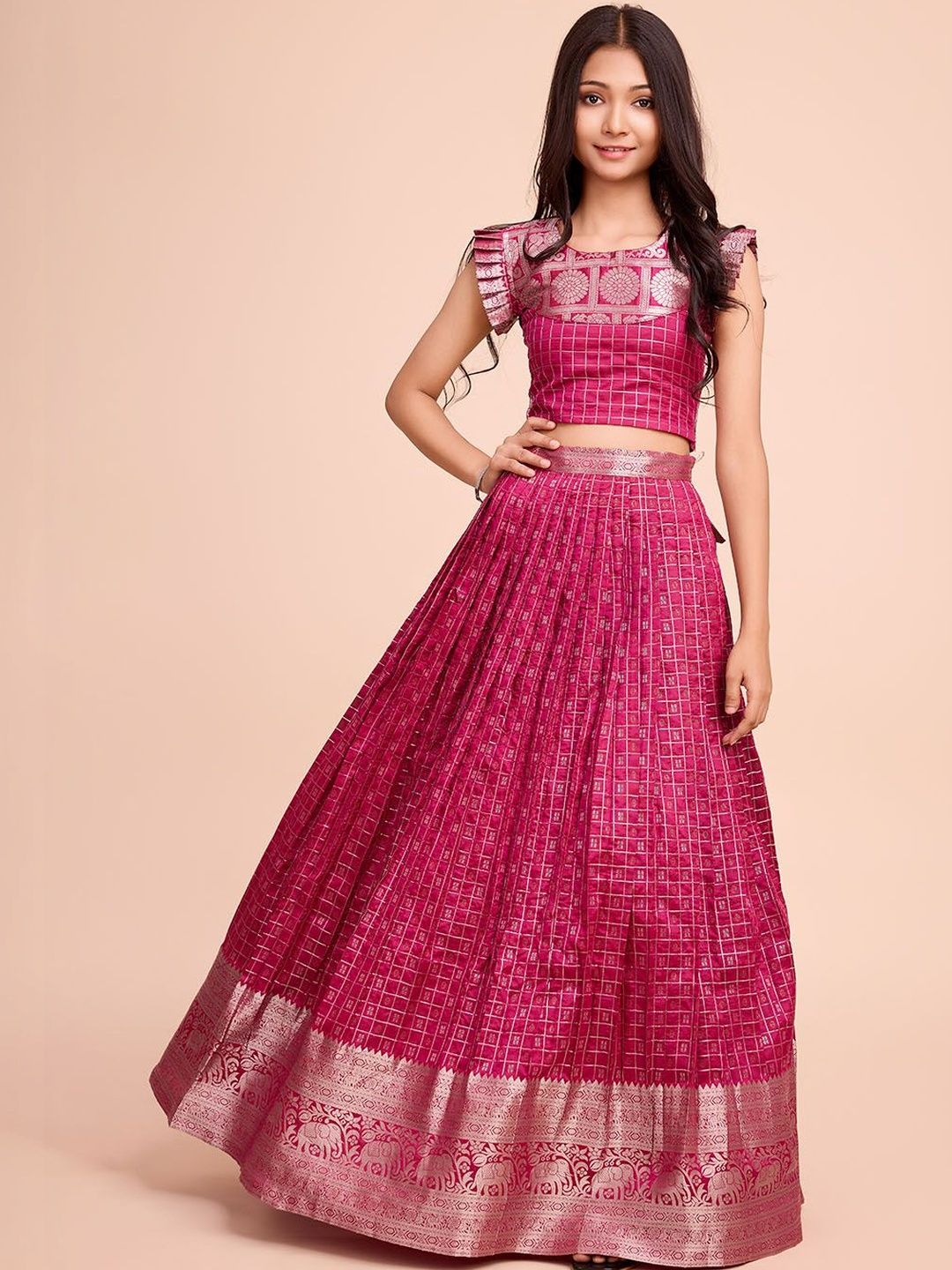 KALINI Girls Ready to Wear Lehenga &-picture-25