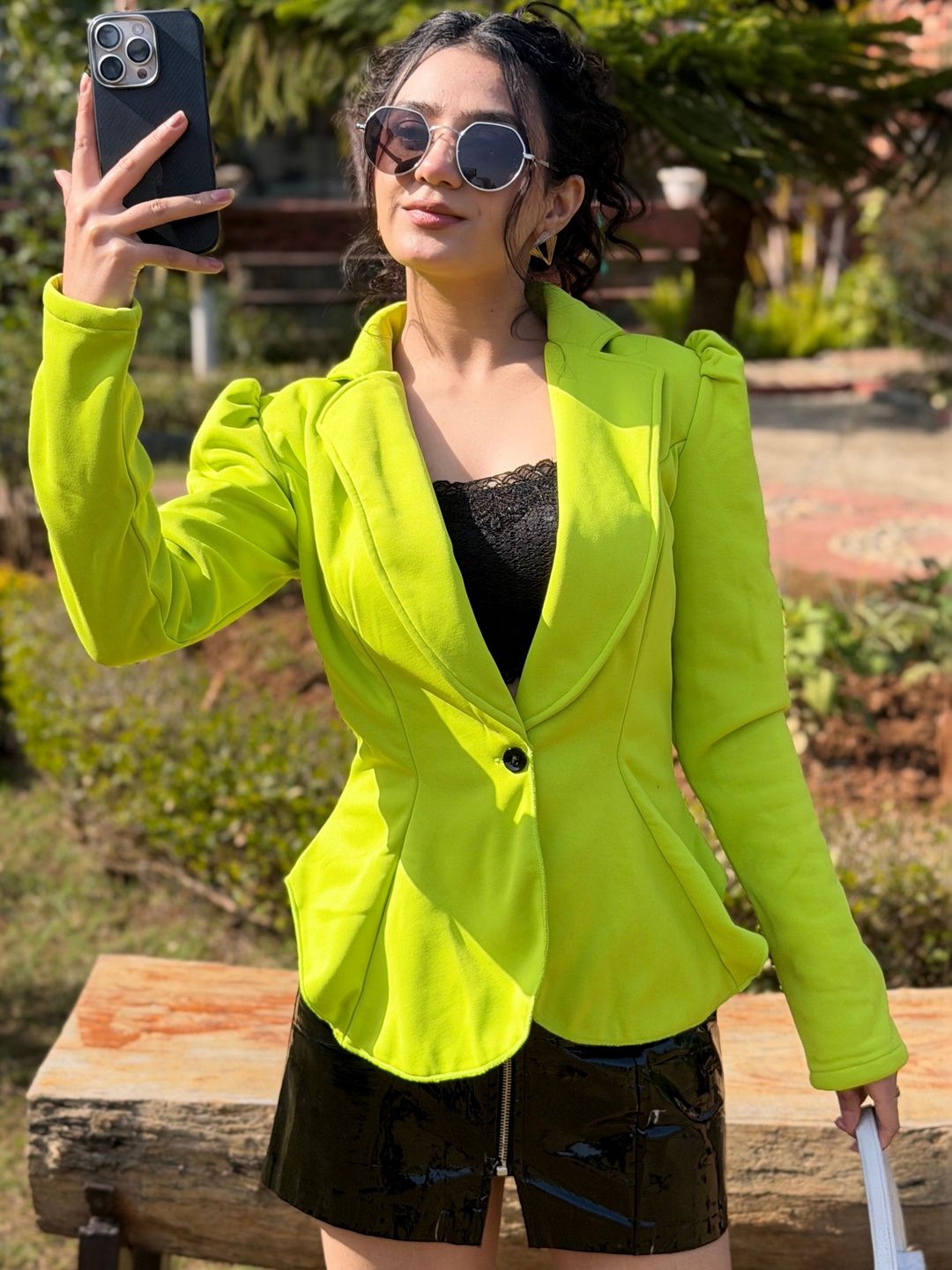 BAESD Notched Lapel Single-Breasted Blazers-picture-36
