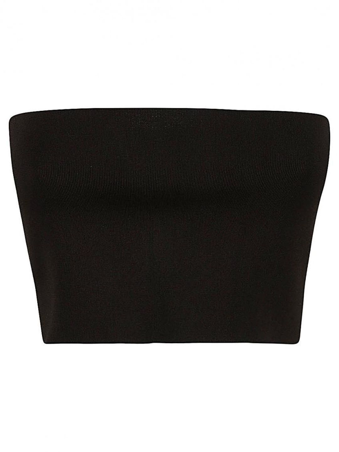 Liviana Conti Brown Viscose Bandeau Top-image-1