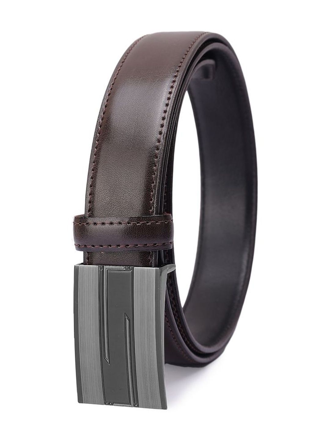 The Roadster Lifestyle Co Men Leather Casual Belt-picture-51