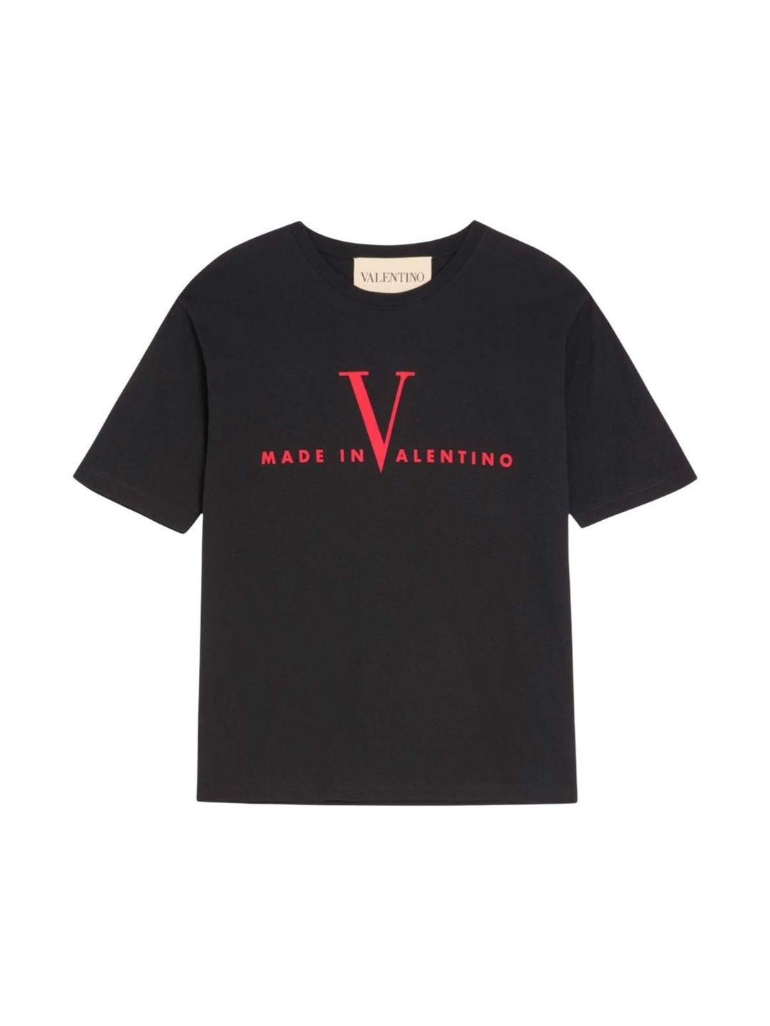 valentino Black Logo T-Shirt-picture-18