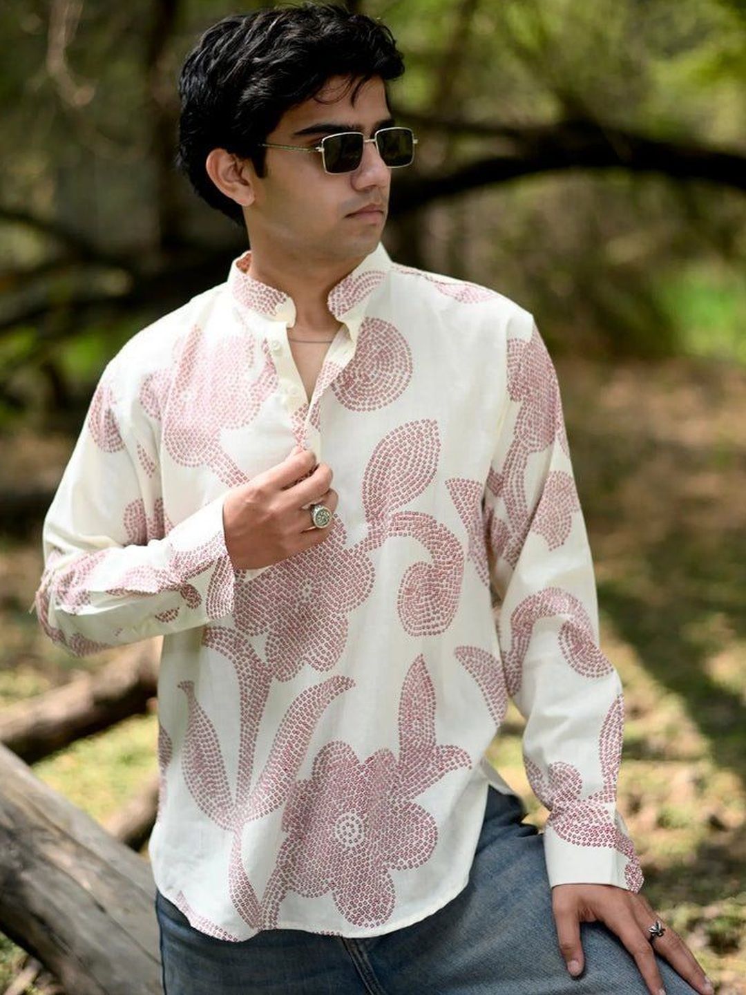 Hues Fab Men Ethnic Motifs Printed Kurta-picture-20