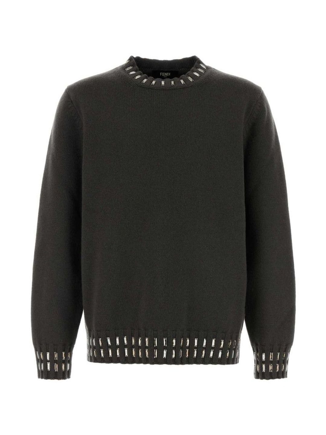 fendi Grey Wool Sweater-picture-32