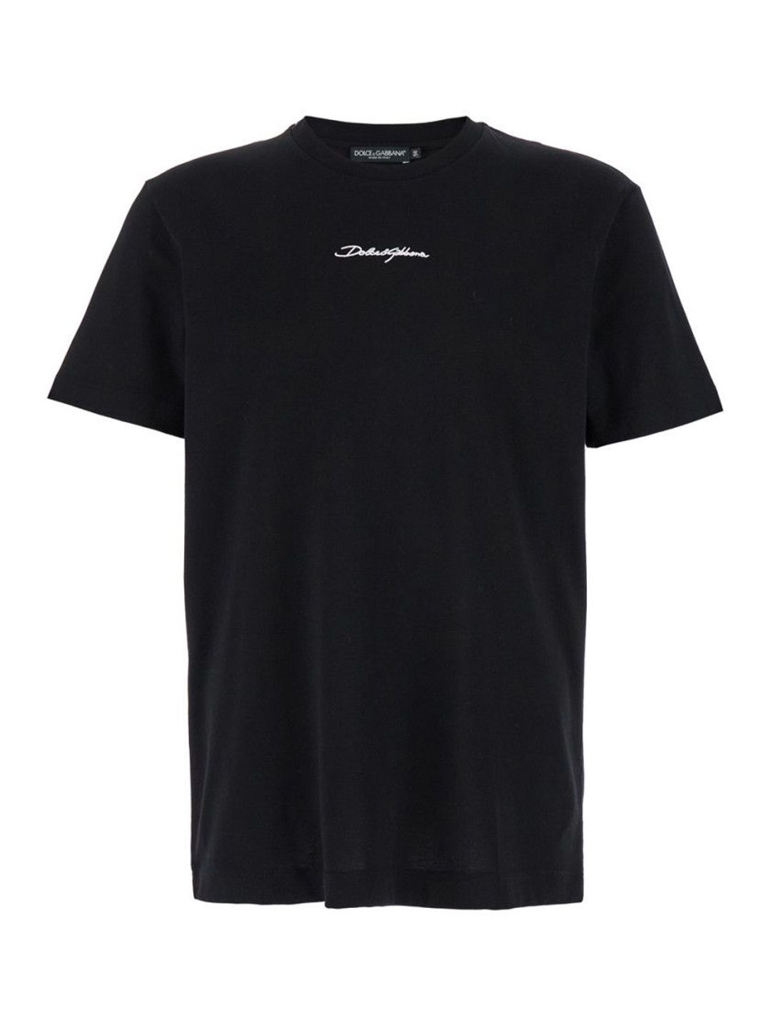 dolce & gabbana Black Logo Embroidery T-shirt-picture-54