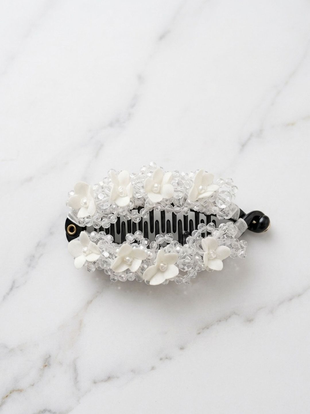 Bellaluxe By Nirat Women Embellished Banana Clip-image-9