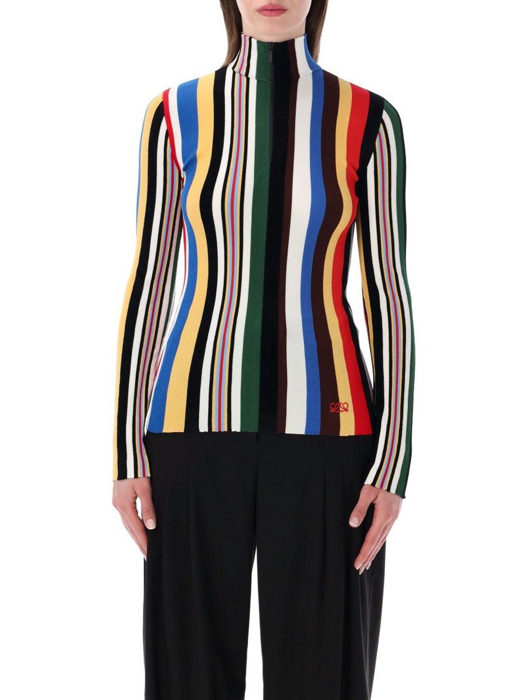 loewe Multicolour Striped Ribbed Top-picture-27