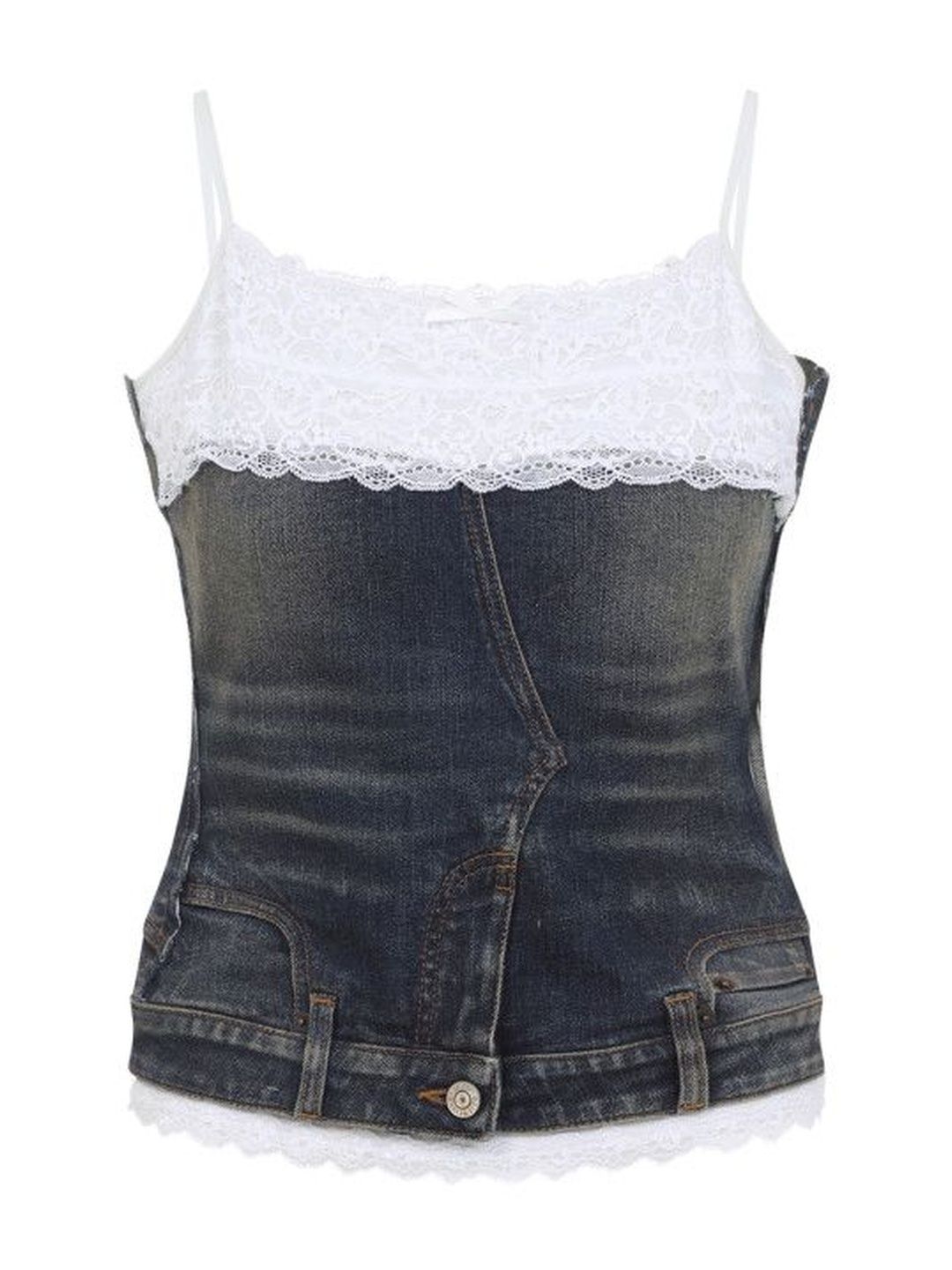 Dark Blue Sleeveless Top-image-16