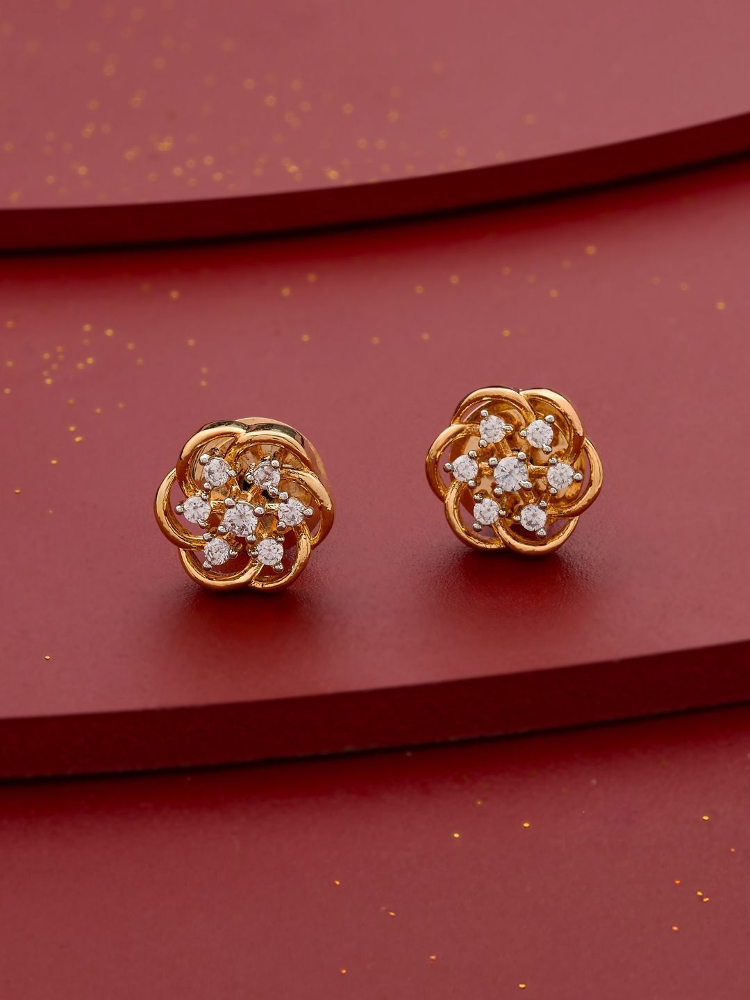Kushal's Fashion Jewellery Contemporary Studs Earrings-picture-15