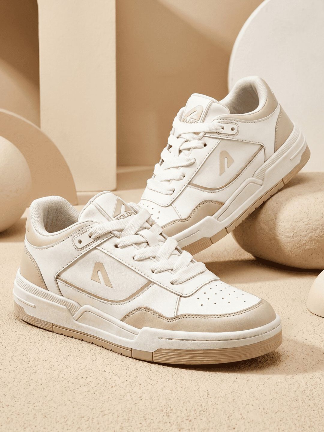BOLDFIT Women White Afterglow Dripwave Sneakers Shoes-picture-29