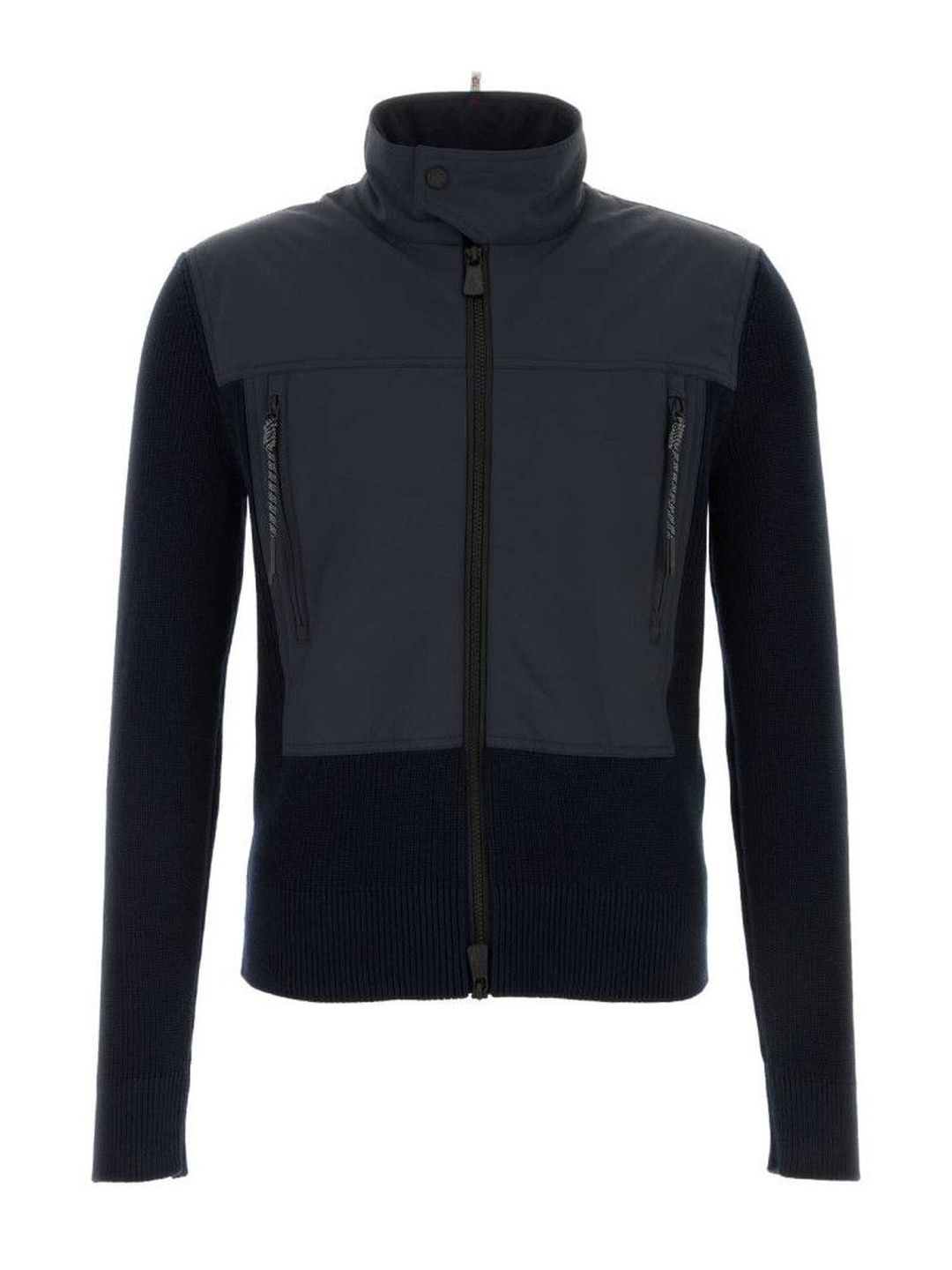 Moncler Blue Slim Fit Cardigan-picture-28