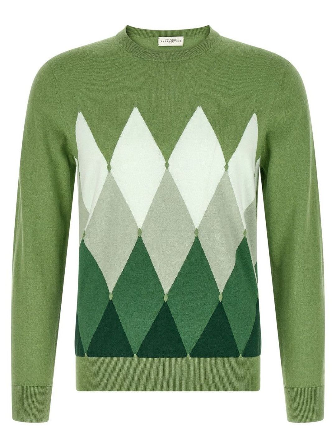 ballantyne Green Argyle Sweater-picture-15