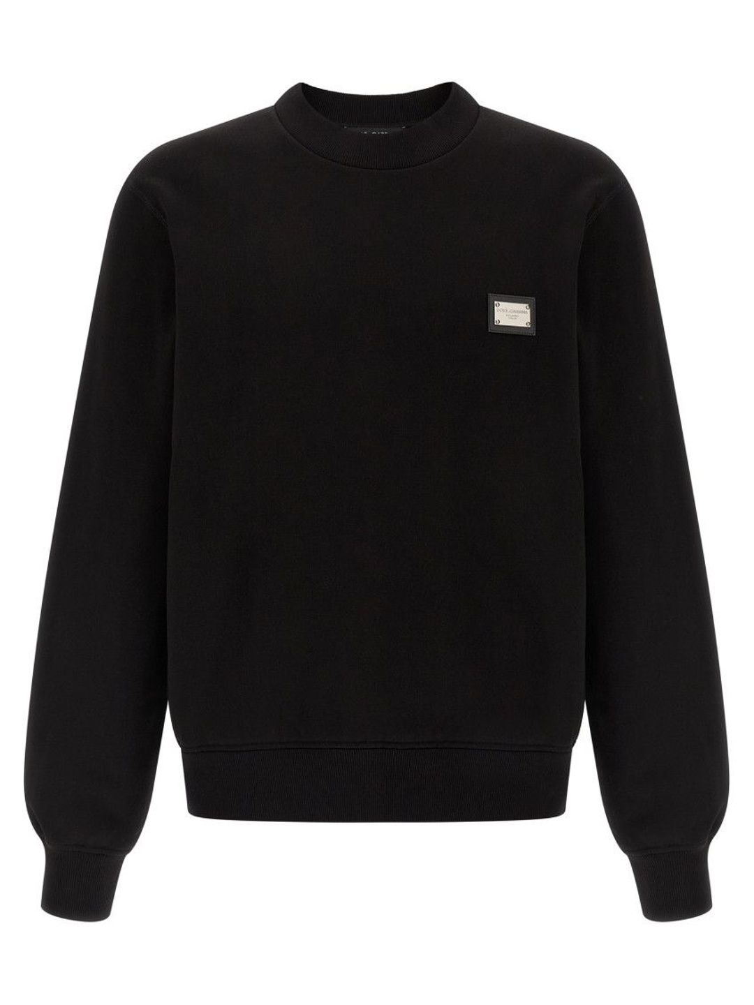 dolce & gabbana Black Logo Plate Sweatshirt-picture-22