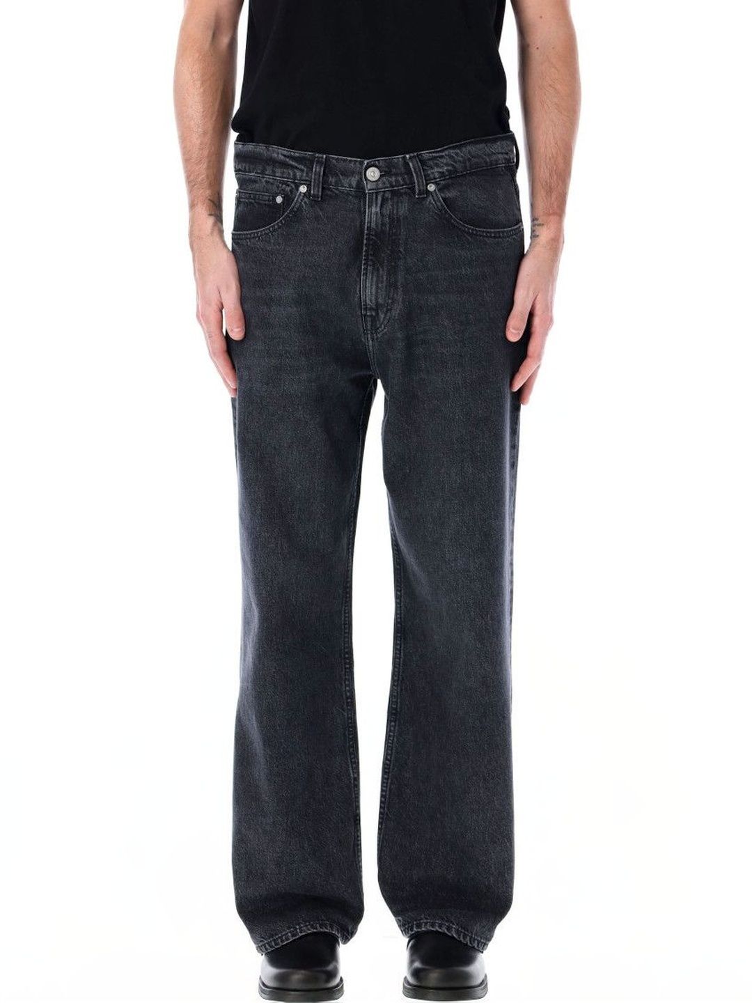our legacy Dark Grey Loose Fit Jeans-picture-34