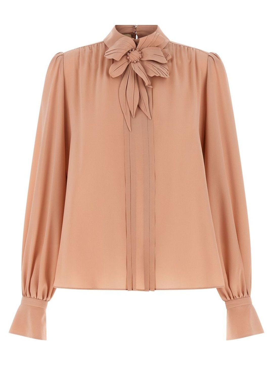 valentino Pink Crpe Top-picture-46