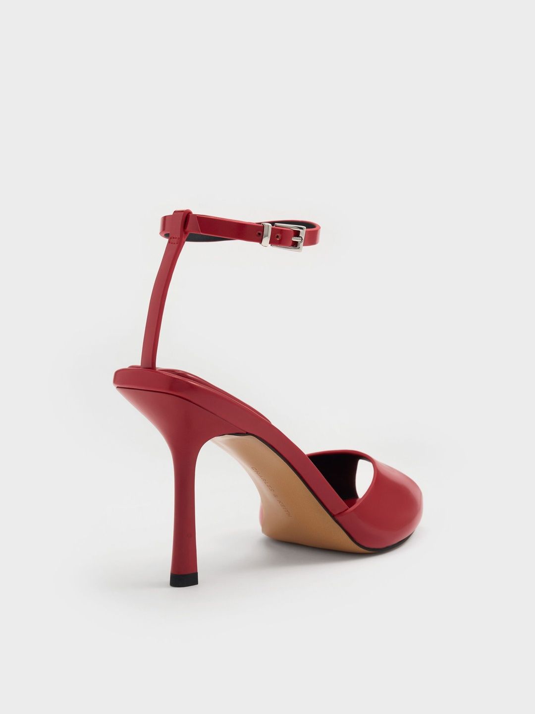 CHARLES & KEITH PU Party Stiletto Sandals-picture-31