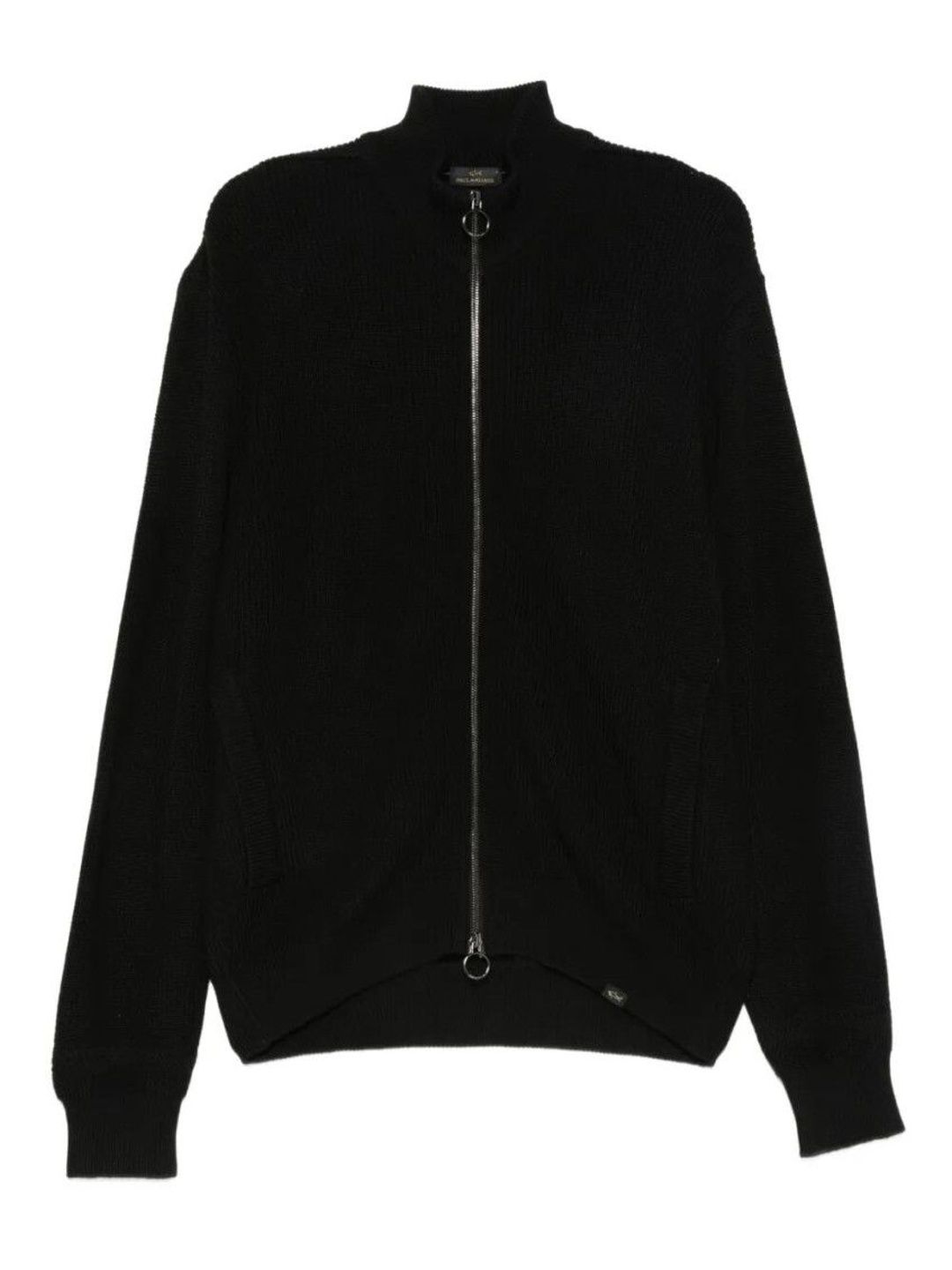 paul & shark Black High Neck Cardigan-picture-46