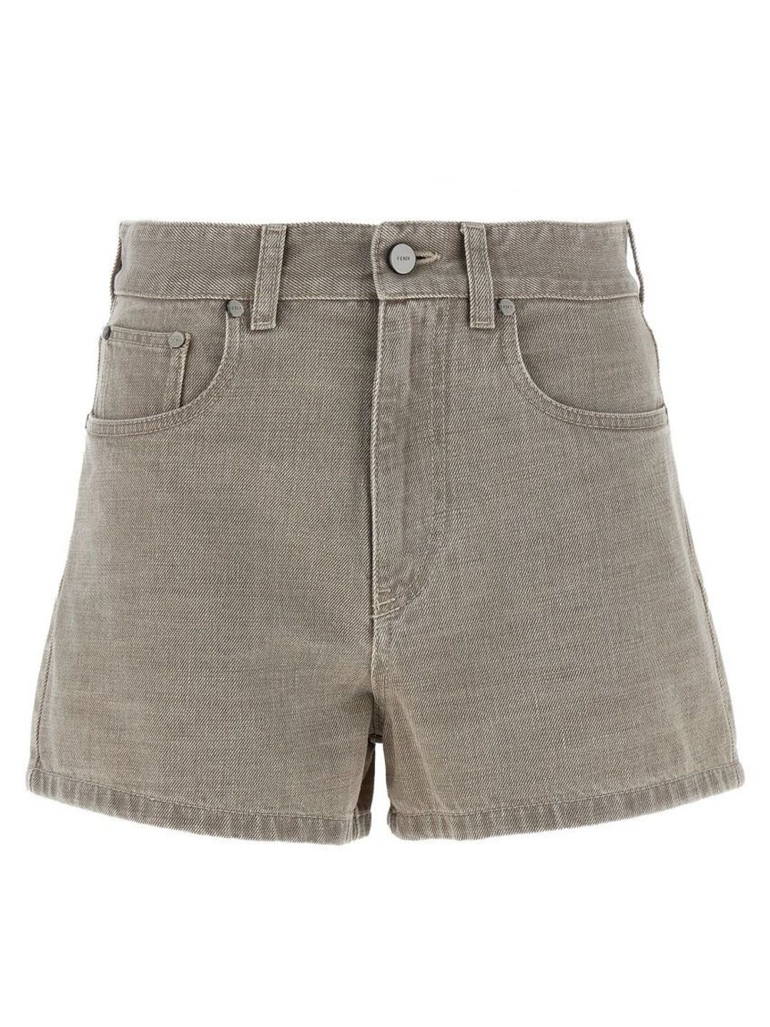 Beige Fendi Stamp 1925 shorts-picture-14