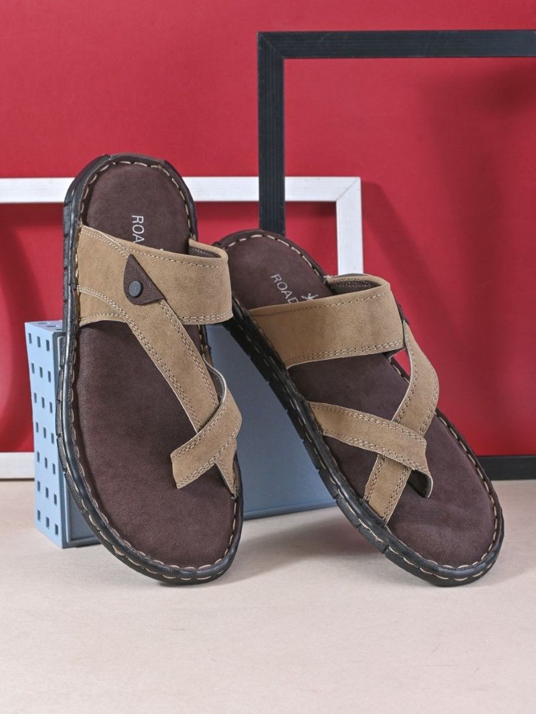 The Roadster Lifestyle Co Men Slip-On Comfort Sandals-picture-22