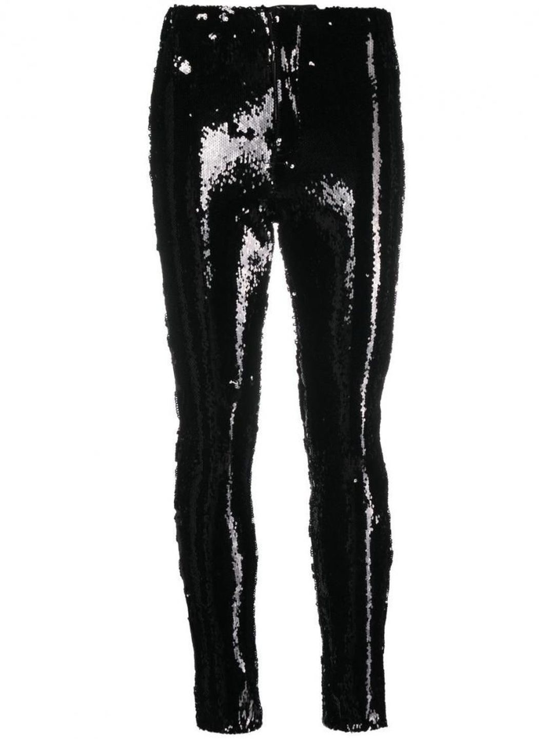 isabel marant Black Madilio sequined trousers-picture-15