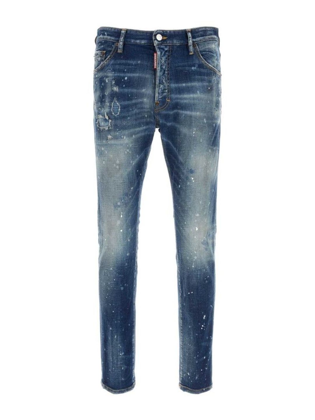 dsquared2 Blue Stretch Denim Jeans-picture-14