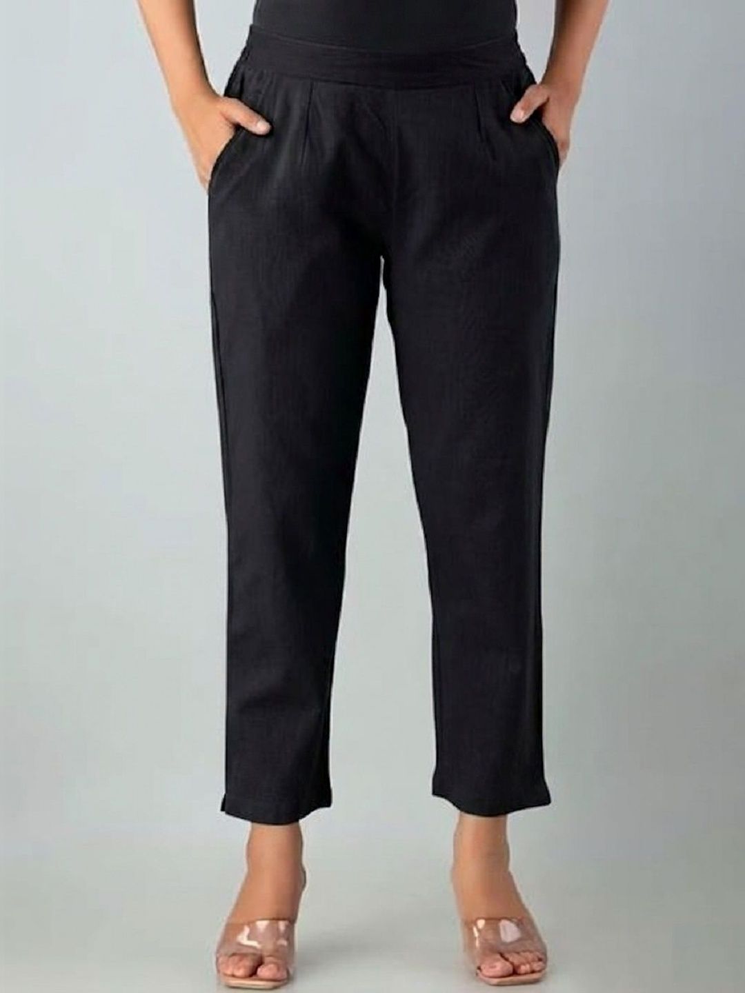 Mirayya Enterprises Women Tailored Easy Wash Trousers-picture-20