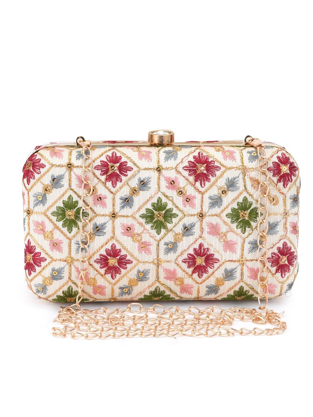Anouk Embroidered Purse Clutch-picture-25