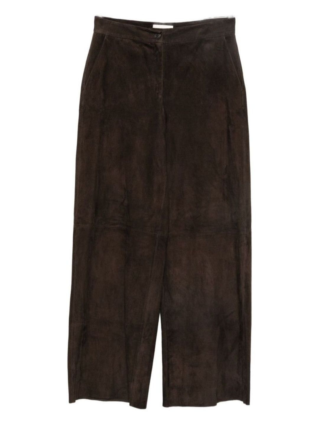 via masini 80 Brown Wide-leg Trousers-picture-15