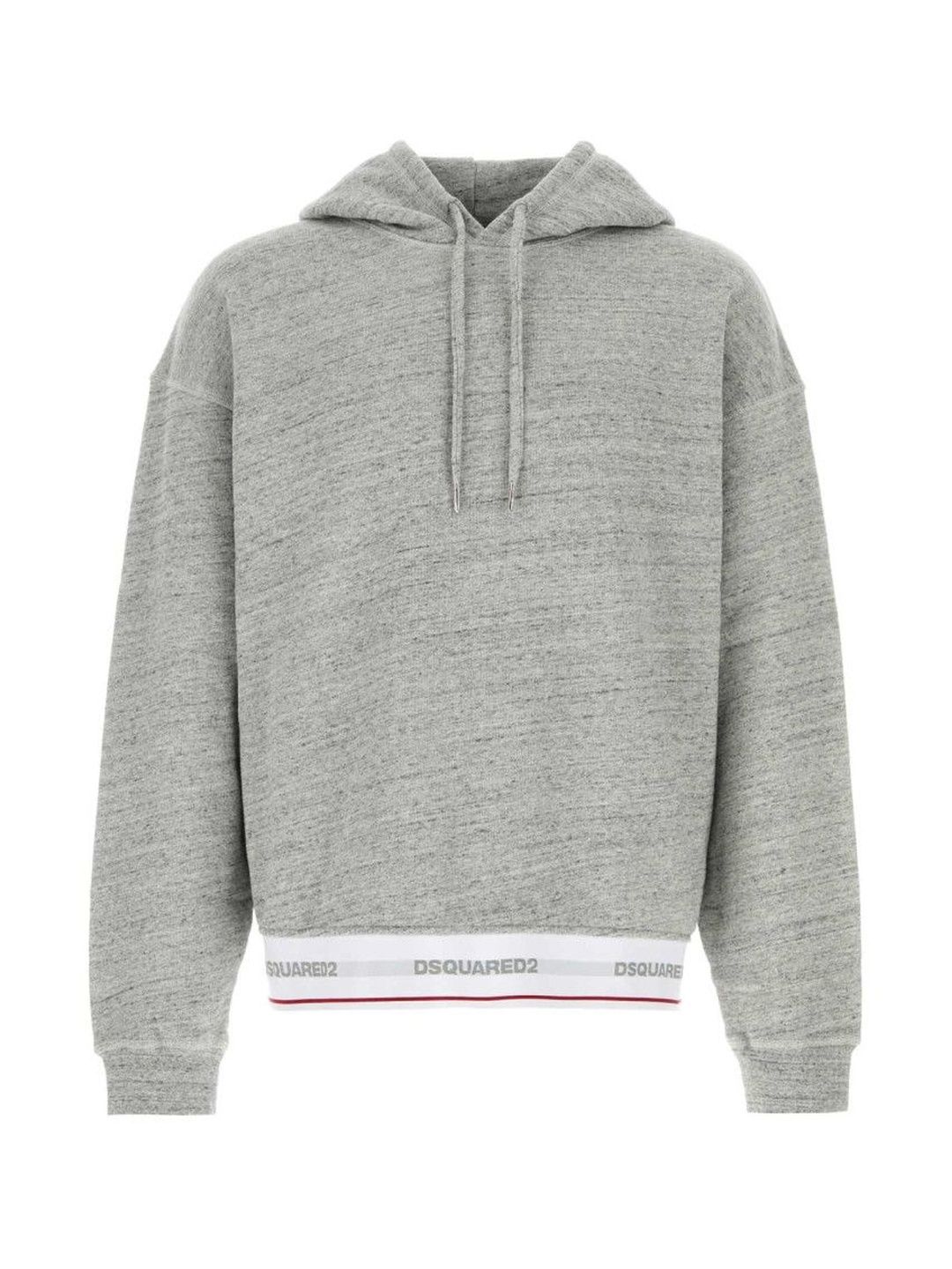 dsquared2 Melange grey cotton oversize sweatshirt-picture-37