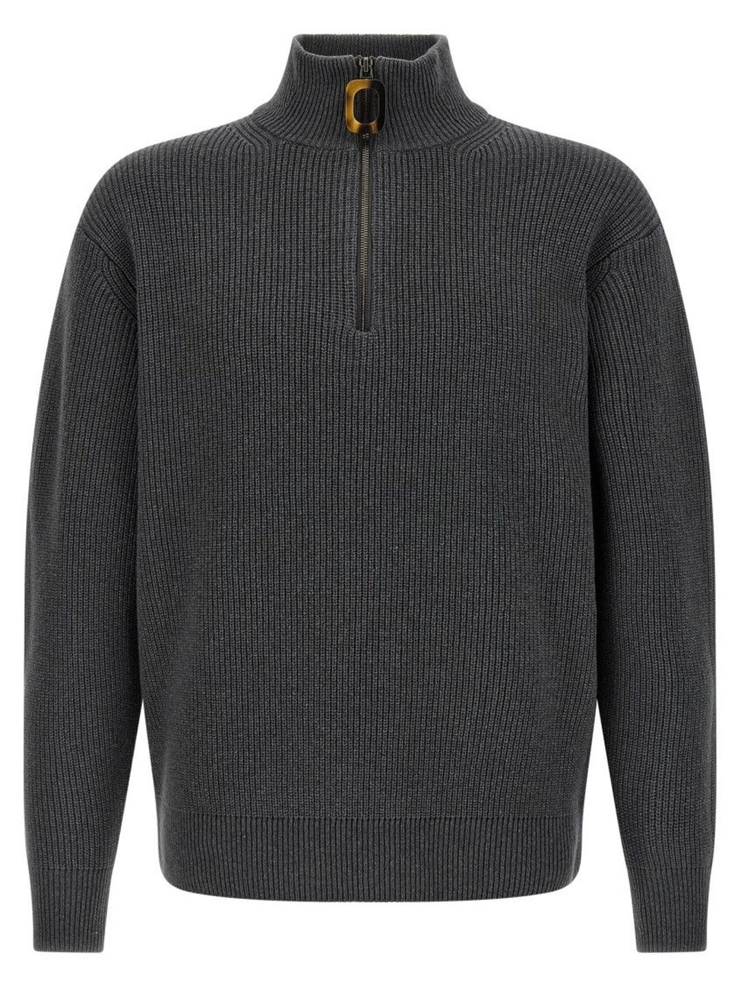 jw anderson Grey Half-zip Sweater-picture-27