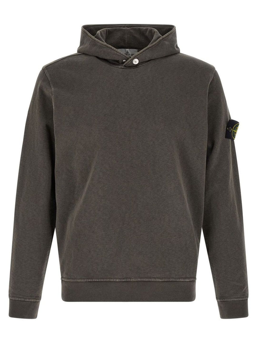 stone island Brown Logo Badge Hoodie-picture-42