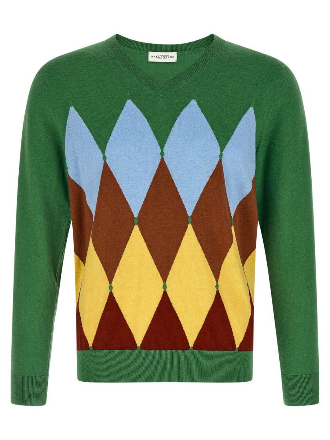 ballantyne Green Argyle sweater-picture-51
