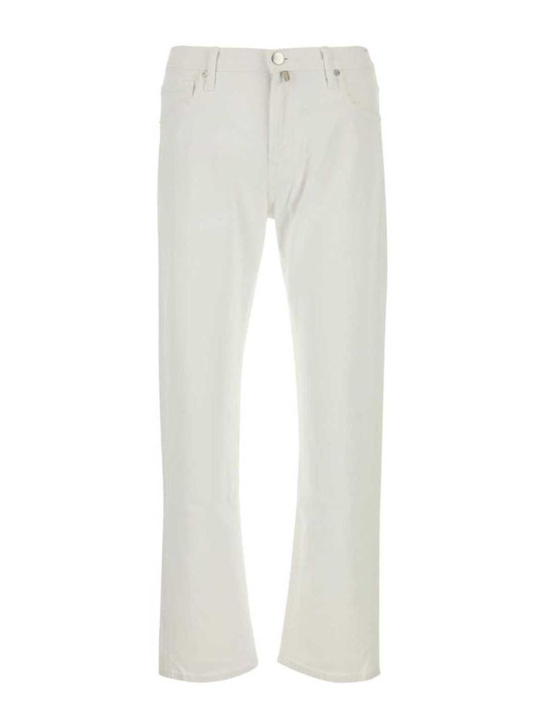 incotex White stretch denim jeans-picture-21