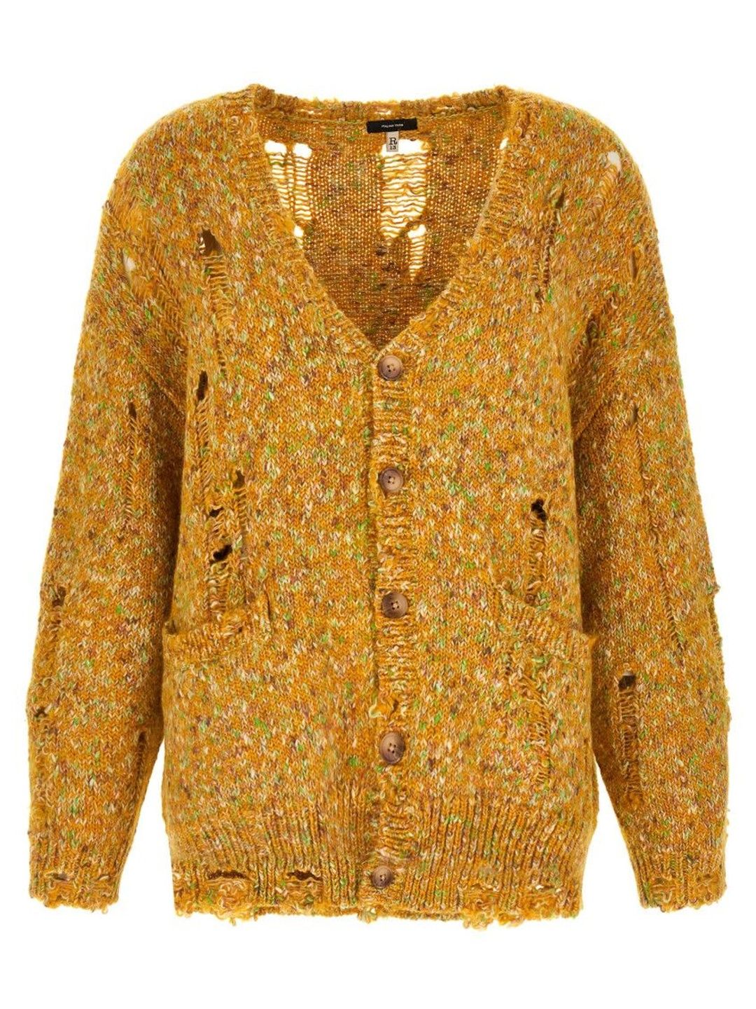 r13 Yellow Torn cardigan-picture-24