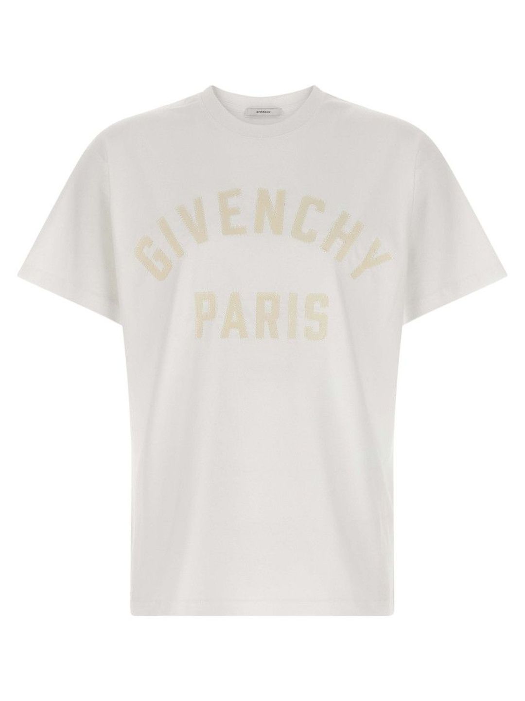givenchy White Crewneck Logo T-shirt-picture-11