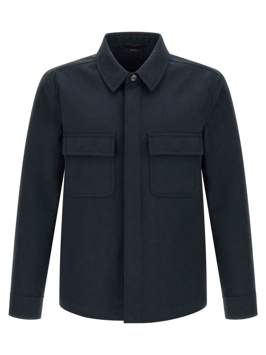 Tom Ford Blue Twill Overshirt-picture-36