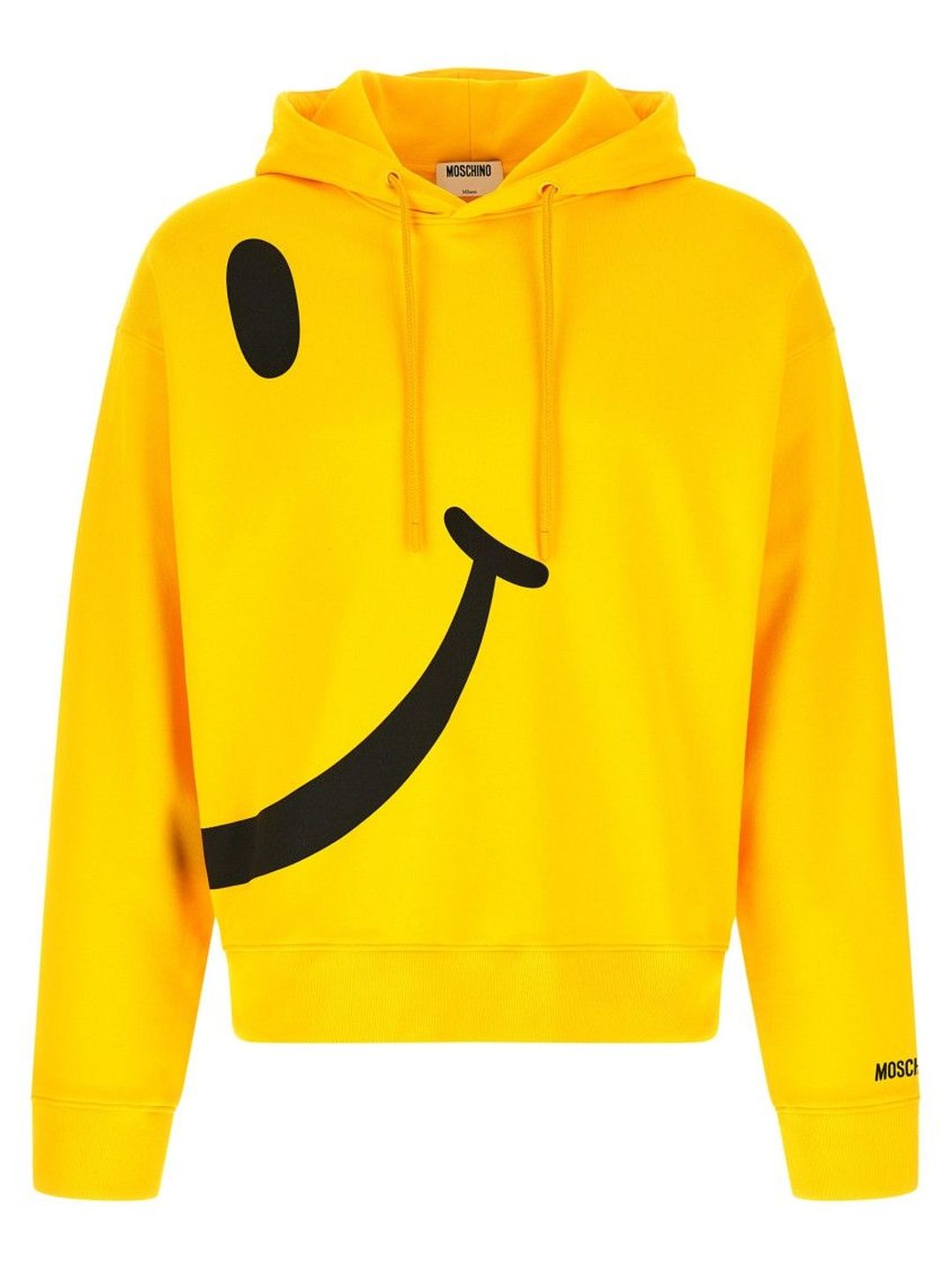 moschino Yellow Smiley Hoodie-picture-17