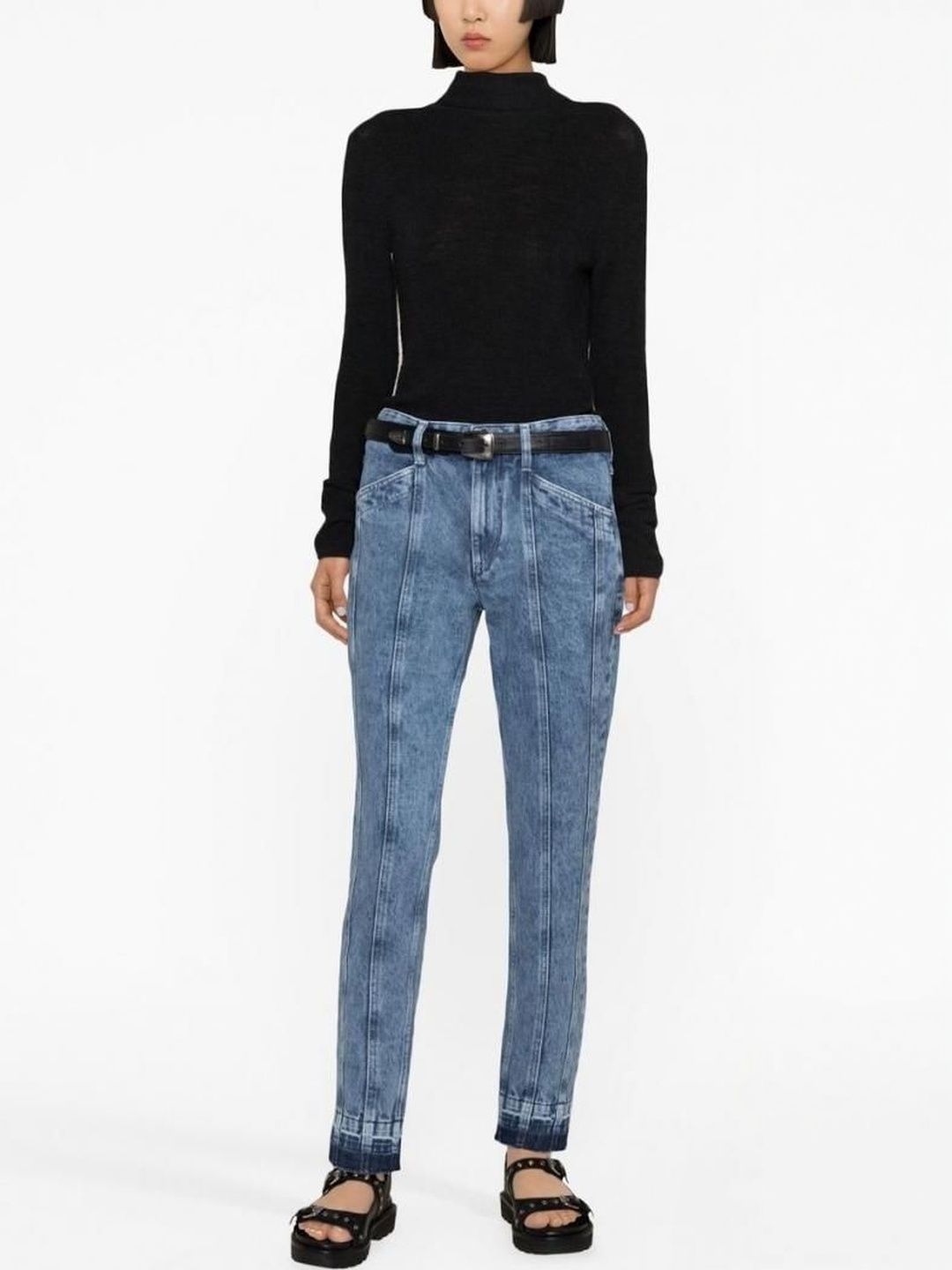 marant etoile Light Blue Slim Fit Jeans-picture-42