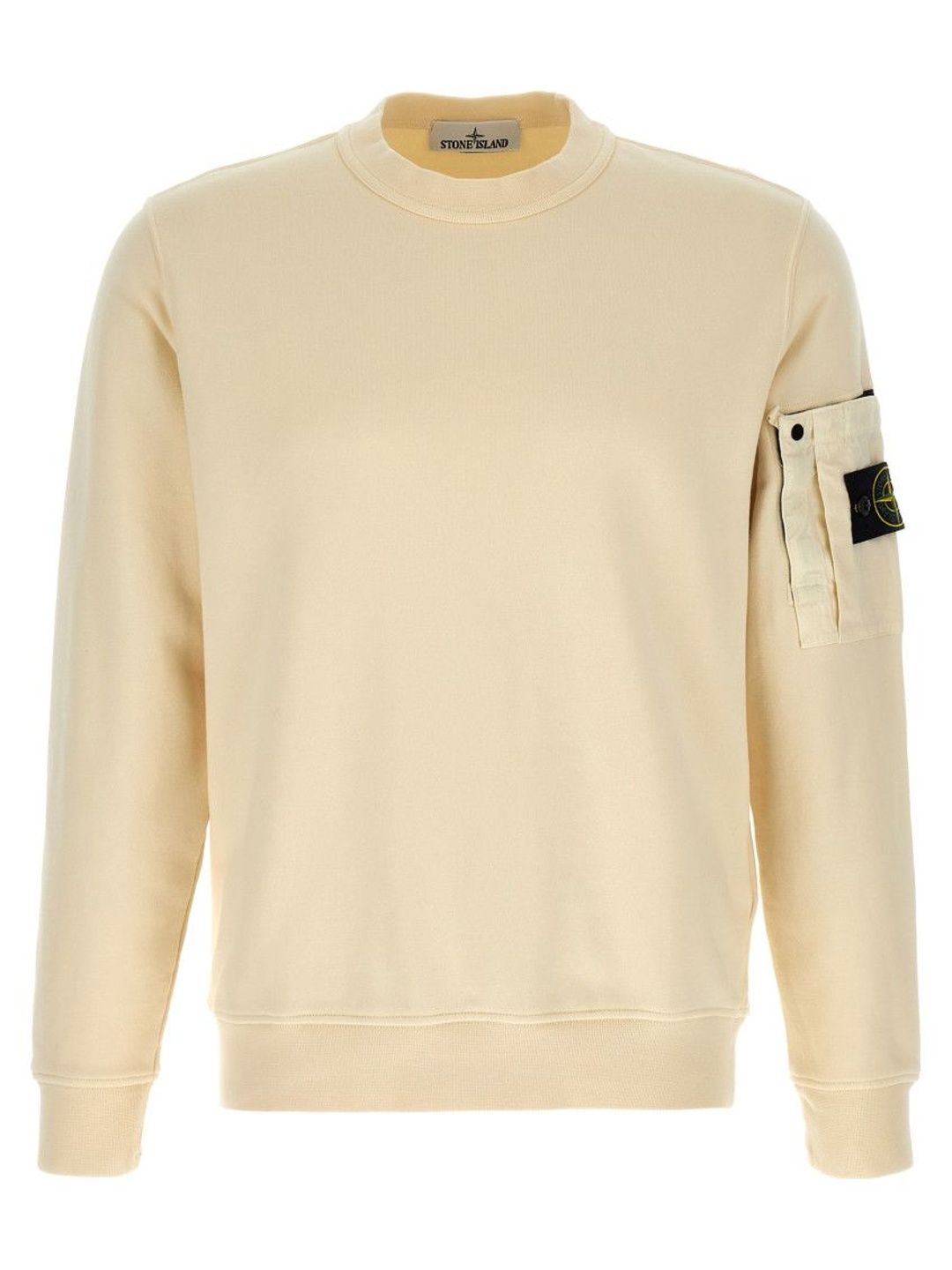 stone island Beige Logo Badge Sweatshirt-picture-44