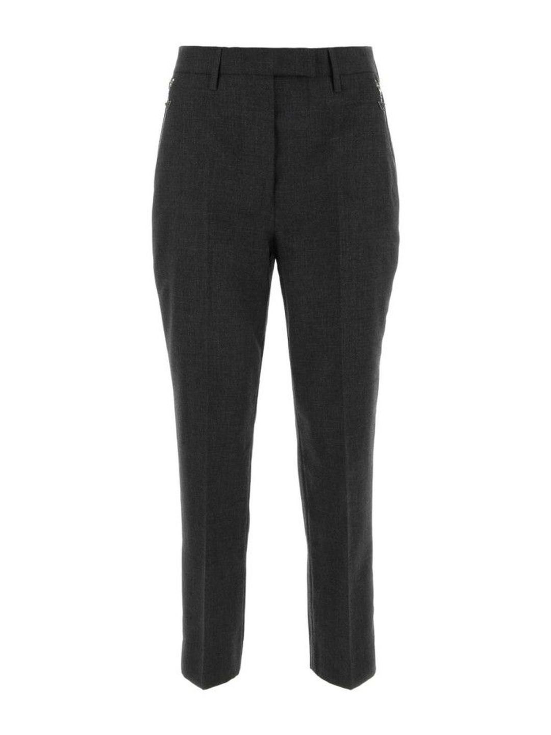Dark Grey Slim Fit Pant-image-18