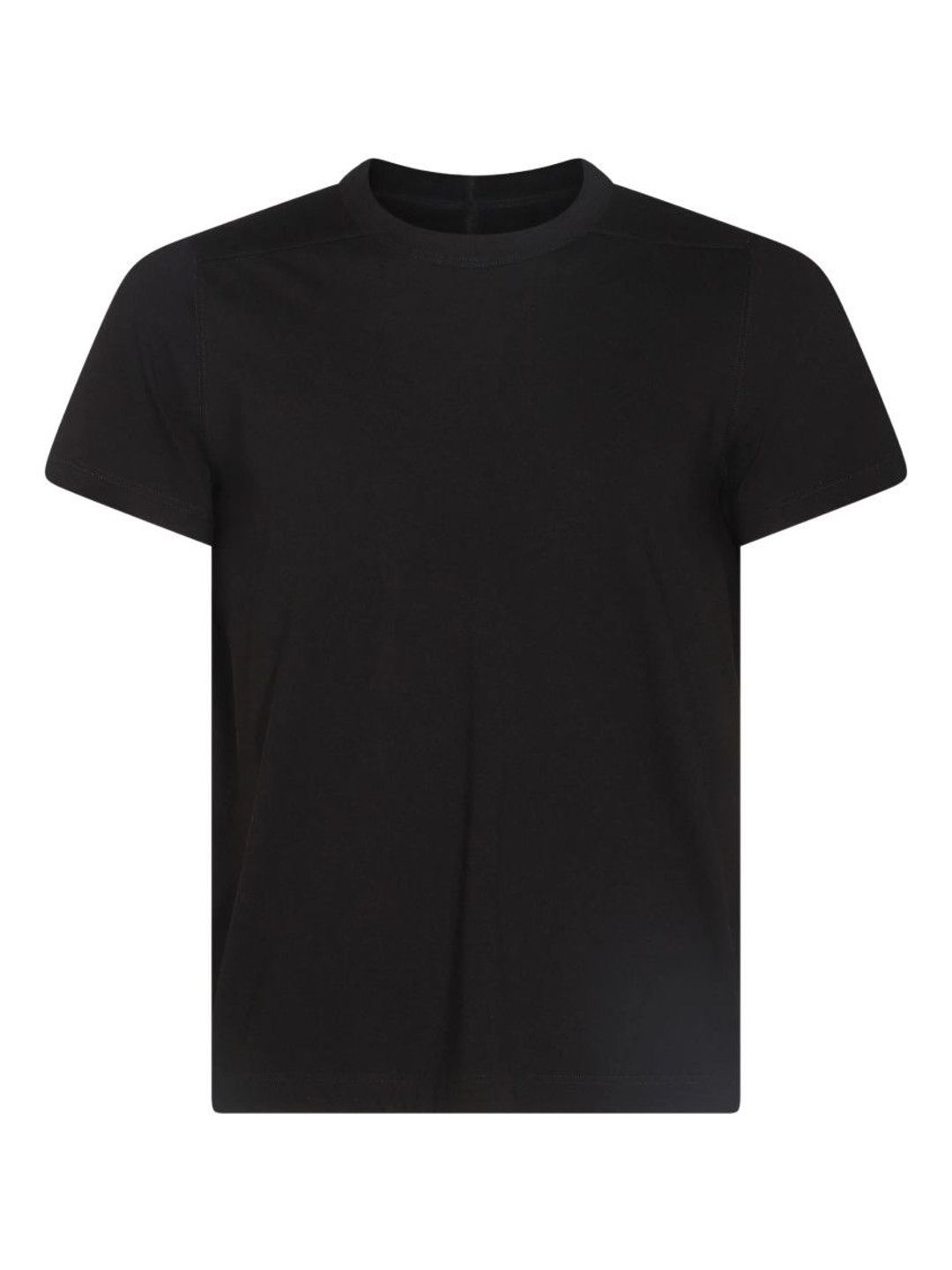 rick owens Black Crewneck Solid T-Shirt-picture-29